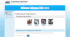 Desktop Screenshot of fredericktownhighschool.com